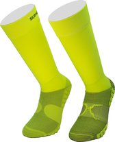 SUPRGOODS Sportsokken met Puur Zilver Midden kuit (fluo geel) 1-paar