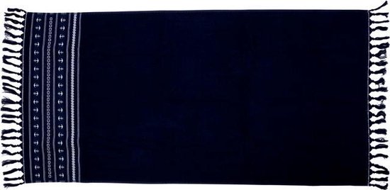 Marine Business Santorini donkerblauwe Strandhanddoek 180 x 100 cm