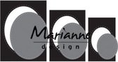 Marianne Design Craftables Snijmallen - basis passe-partout ovaal