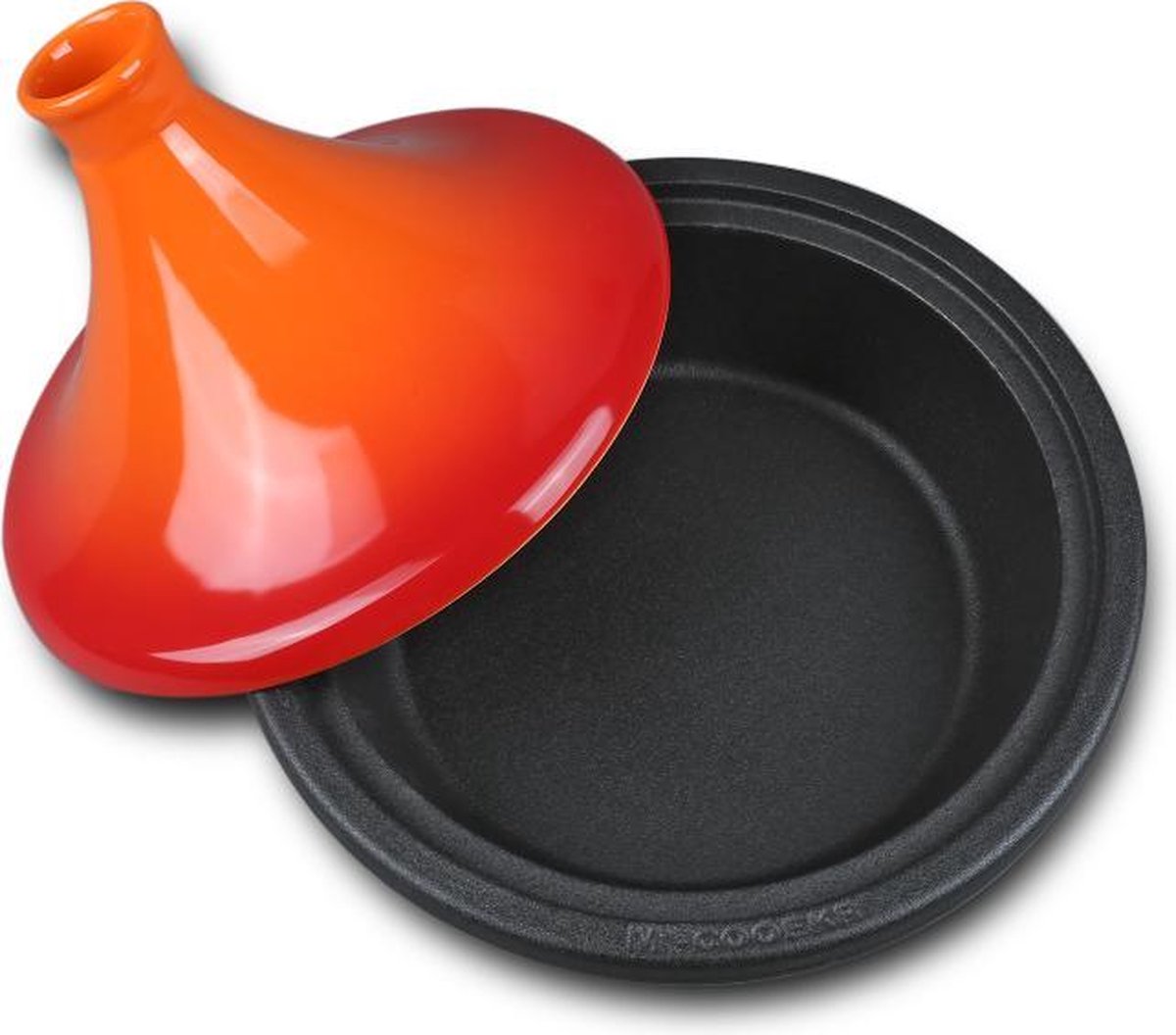 Cheffinger Tajine - Luxe Aluminium Tajine inductie - 32cm - Rosé Goud
