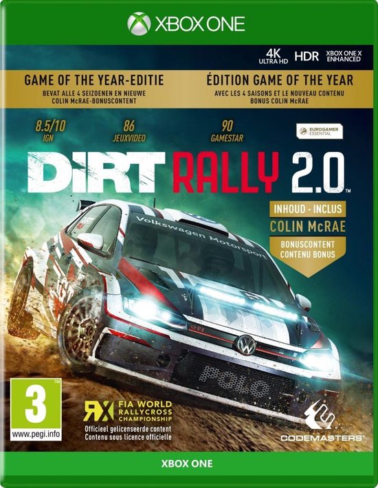 Dirt Rally 2.0 – Game of the Year /Xbox One