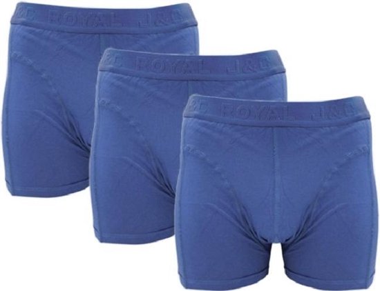 J&C Underwear heren boxershorts | Uni jeans | MAAT XXL | 3-pack