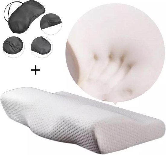 Kussens 100% Latex, ergonomisch en ademend Kussens 100% Latex, ergonomisch en ademend