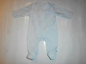 pyjama noukie's  katoen, 50 , 0maand , bleek blauw ster all over