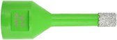 Reca Diamantboor / tegelboor Diadrill keramiek M14 - 14x15mm - mini - met koelwas voor haakse slijper