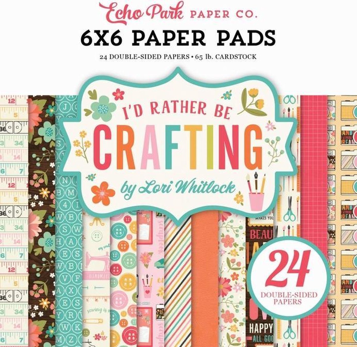 Echo park | I'd rather be crafting 6 x 6 inch
