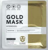 Gold Mask Hydrogel gezichtsmasker - facial mask - 2-delig