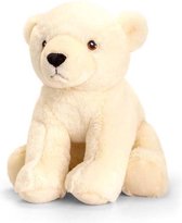 Pluche knuffel Ijsberen/ijsbeer van 25 cm - Dieren knuffelbeesten voor kinderen of decoratie