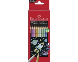 Faber-Castell kleurpotloden - metallic - 10 stuks - FC-201583