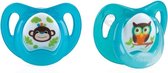 Nuby Orthodontische Fopspeen Comfort 12 Cm Blauw 2 Stuks