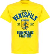 Ventspils Established T-shirt - Geel - S