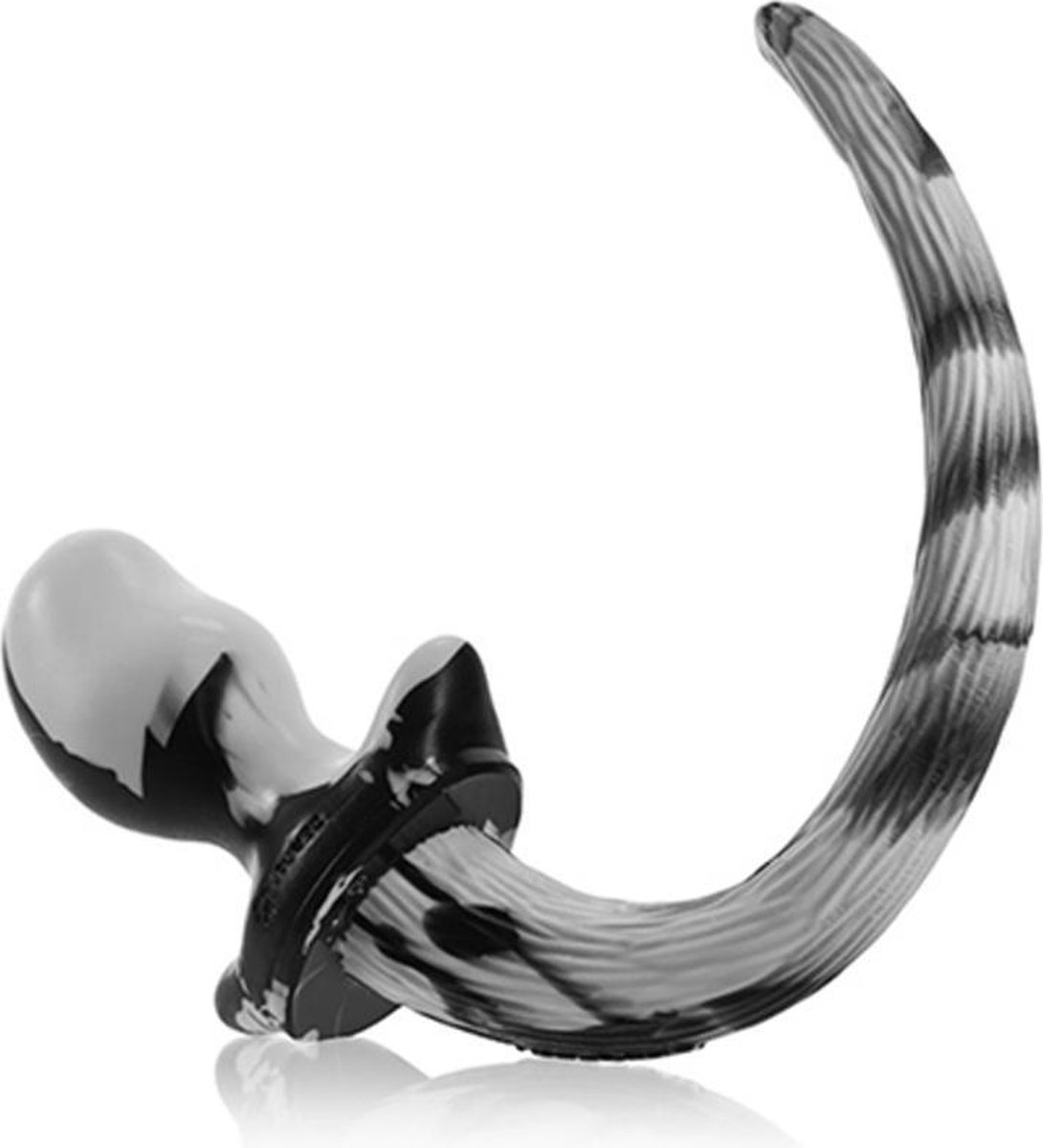 Oxballs beagle puppy tail black white medium