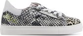 Red Rag Vrouwen Leren Slangenprint Lage sneakers / Meisjesschoenen 12250  - Wit - Maat 31