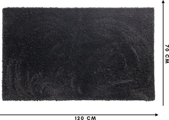 Lucy s Living Luxe Badmat FUA Antraciet 70 X 120 Cm Grijs Donker lucy-s-living-luxe-badmat-fua-antraciet-70-x-120-cm-grijs-donker