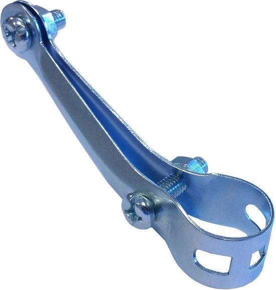 Metalen Bureaublad met Klembevestiging voor Hoek- en L-Vormige Bureaus (dikte 12.7-38.1mm), Extra Ruimte voor Toetsenbord/Muis, Verlengstuk voor Houten/Metalen Bureaus, Gemonteerd Verzond OfficeGrip BV
