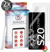 Samsung Galaxy S20 Ultra OMAZU 3D Flex TPU Screenprotector, 2 Pack