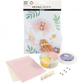 Creotime Silk Clay - Mini Creative Kit - Levenscyclus Vlinder, 1 set