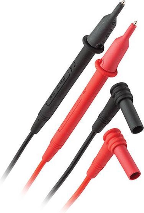 Kit de Cabo de Teste com 8 Peças Profissional Classificação de Segurança CAT III-1000V Acompanha
