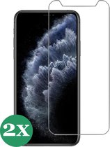 Screenprotector geschikt voor iPhone 11 Pro Max / iPhone XS Max - Screen Protector Glas - 2 Stuks