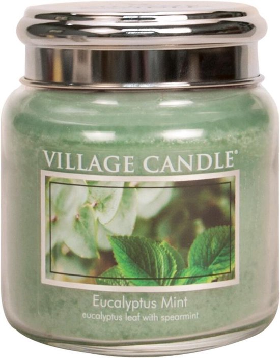 Village Candle Eucalyptus Mint Medium bol