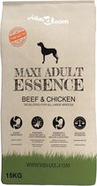 Premium hondenvoer droog - Maxi Adult Essence Beef & Chicken - 37,5 x 15 x 80 cm - 15 kg inhoud