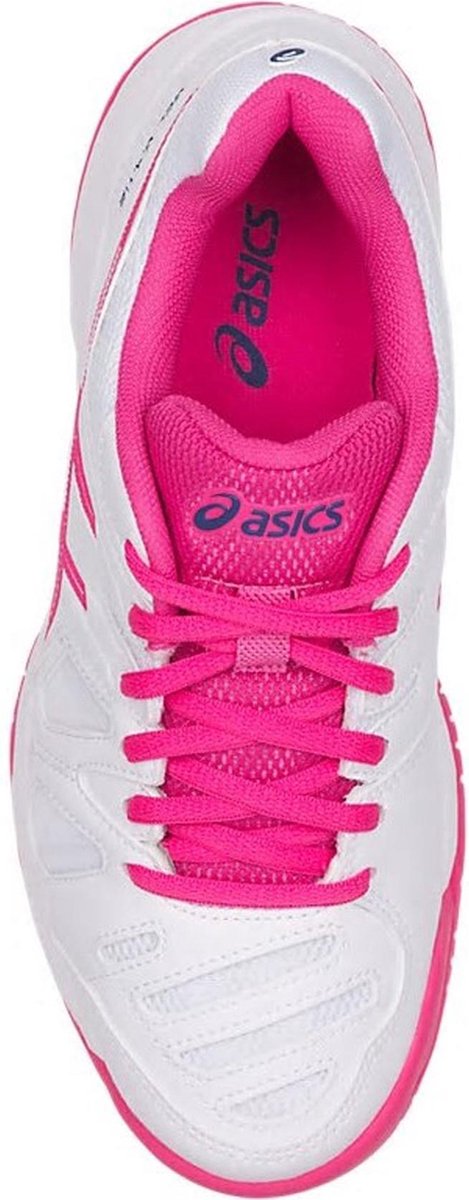 Asics Sportschoenen - Maat 37 - Meisjes - wit/roze | bol.com