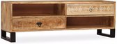 Tv-meubel 120x30x40 cm massief mangohout