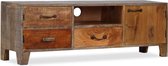 Tv-meubel vintage 118x30x40 cm massief hout