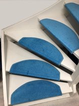 Trapmatten Twist- 65 x 28 cm- Lichtblauw- 15 stuks