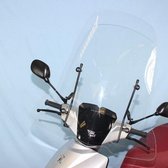 Windscherm Peugeot Kisbee 70cm. hoog model helder incl. bevestiging-Scoot Care Original in a kwaliteit.