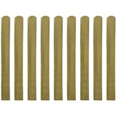 30 st Heklatten 100 cm FSC geïmpregneerd hout