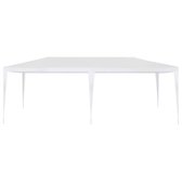 vidaXL - Partytent - 3x6 meter - PE & staal - UV- en waterbestendig - Wit