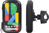 Interphone - Google Pixel 4 Motorhouder Unicase Telefoonhouder Fiets en Motor Stuur Zwart
