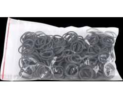Waldhausen Elastiekjes Zak 50 g - Paardenverzorging - Zwart
