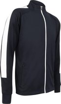 Senvi Sports Knitted Tracksuit Jacket - Blauw-Wit - L