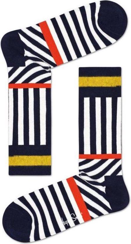 Happy Socks Stripes & Stripes Sock, Maat 36/40
