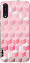 Casetastic Samsung Galaxy A50 (2019) Hoesje - Softcover Hoesje met Design - Cubes Vibe Print
