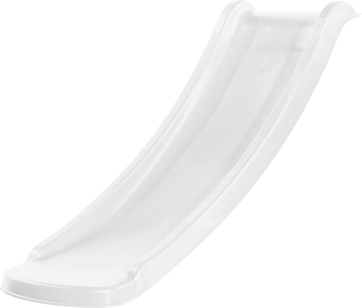AXI Sky120 Glijbaan in Wit - 118 cm - Aanbouwglijbaan van Kunststof voor Platformhoogte 60cm - Aanbouw element voor speelhuisje / speeltoestel