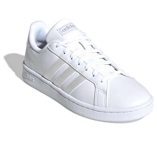 adidas Grand Court Sneakers - Maat 41 1/3 - Vrouwen - wit/ zilver ...