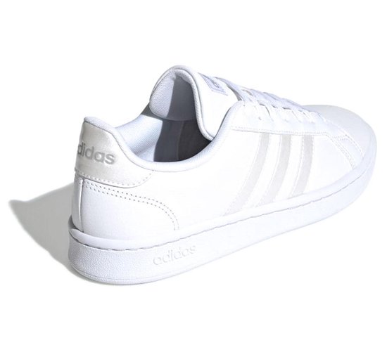 adidas Grand Court Sneakers - Maat 41 1/3 - Vrouwen - wit/ zilver adidas Grand Court Sneakers - Maat 41 1/3 - Vrouwen - wit/ zilver