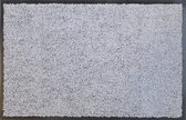 Ikado  Ecologische droogloopmat zilvergrijs  38 x 58 cm