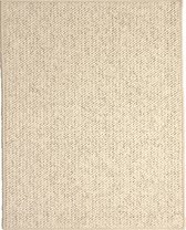 Ikado  Modern tapijt met wol optiek, crème  140 x 200 cm