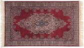 Ikado  Klassiek tapijt rood/wit  70 x 110 cm