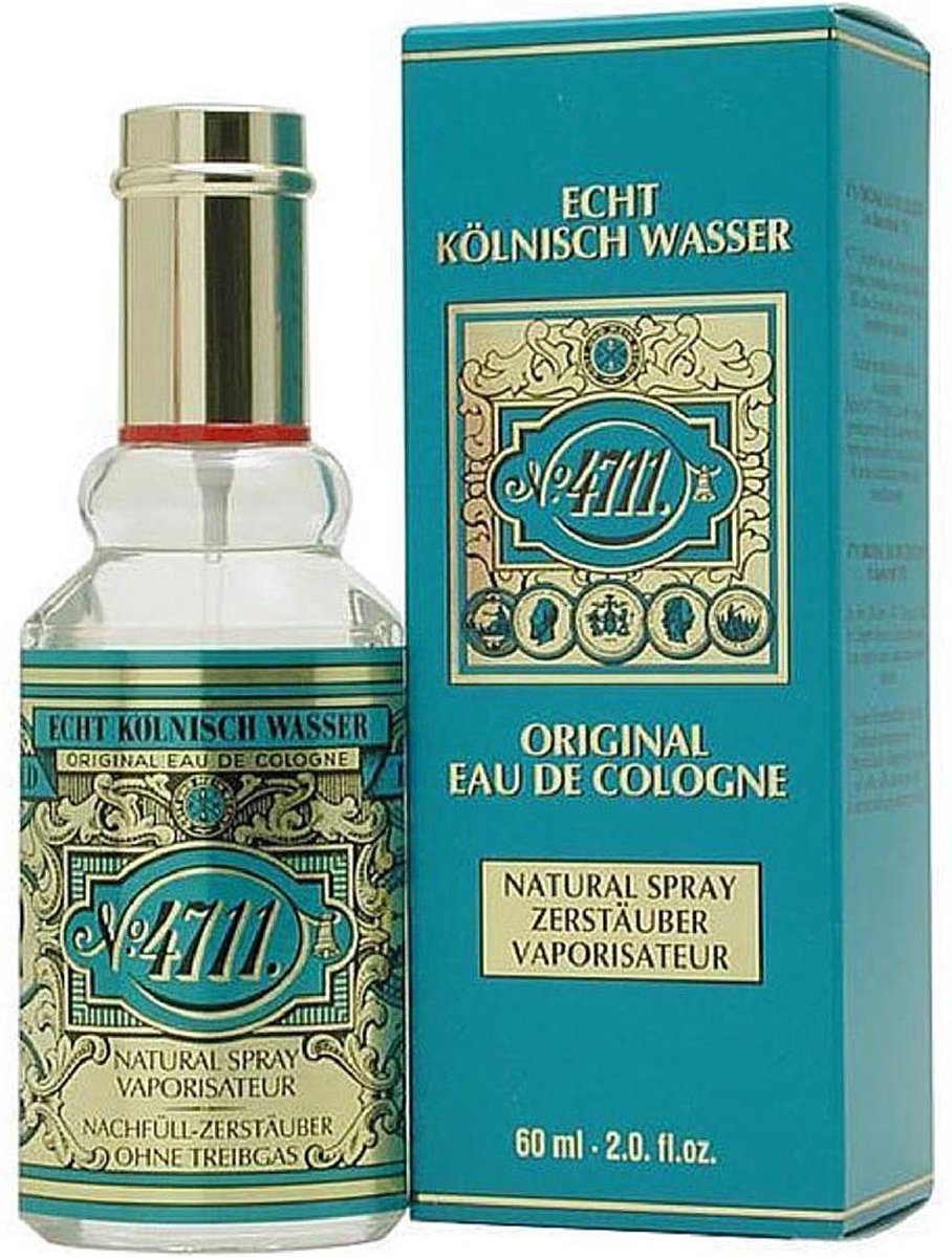 Goedkoopste 4711 Natural Spray Verpakt Unisex - 60 ml - Eau de Cologne
