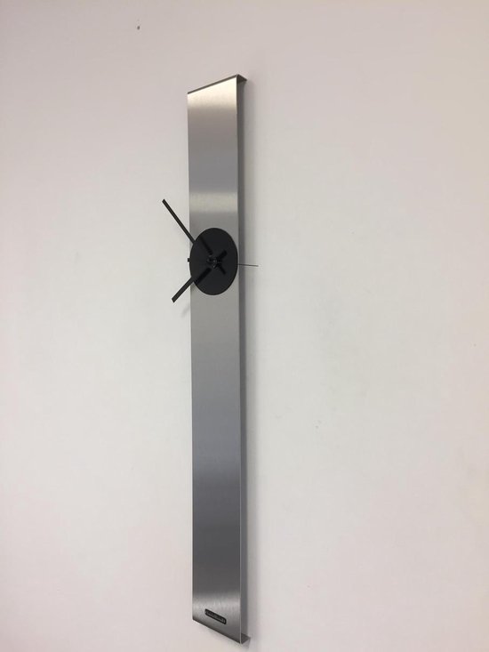 Wandklok SUMMIT BLACK MODERN DESIGN