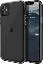 UNIQ - iPhone 11 hoesje - CLARION – DONKER TRANSPARANT