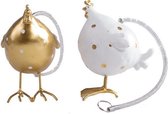 2 x Kersthanger - Kip - Kerstboom versiering -