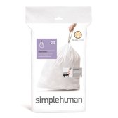 Sacs à déchets Simplehuman Code Q - 50 l - 20 pcs