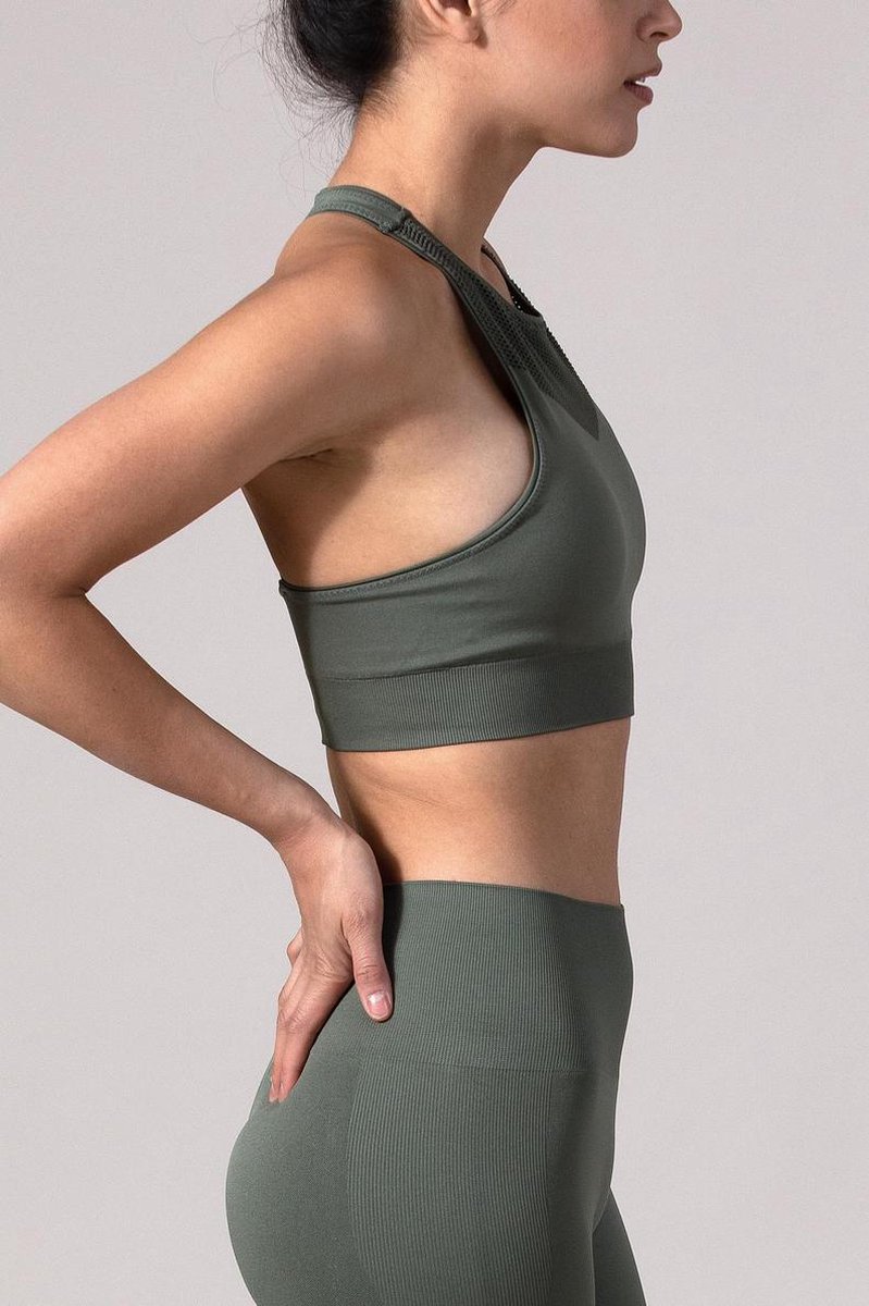 REVIVE seamless yoga - sportbh DOURO, duurzaam, incl. uitneembare cups
