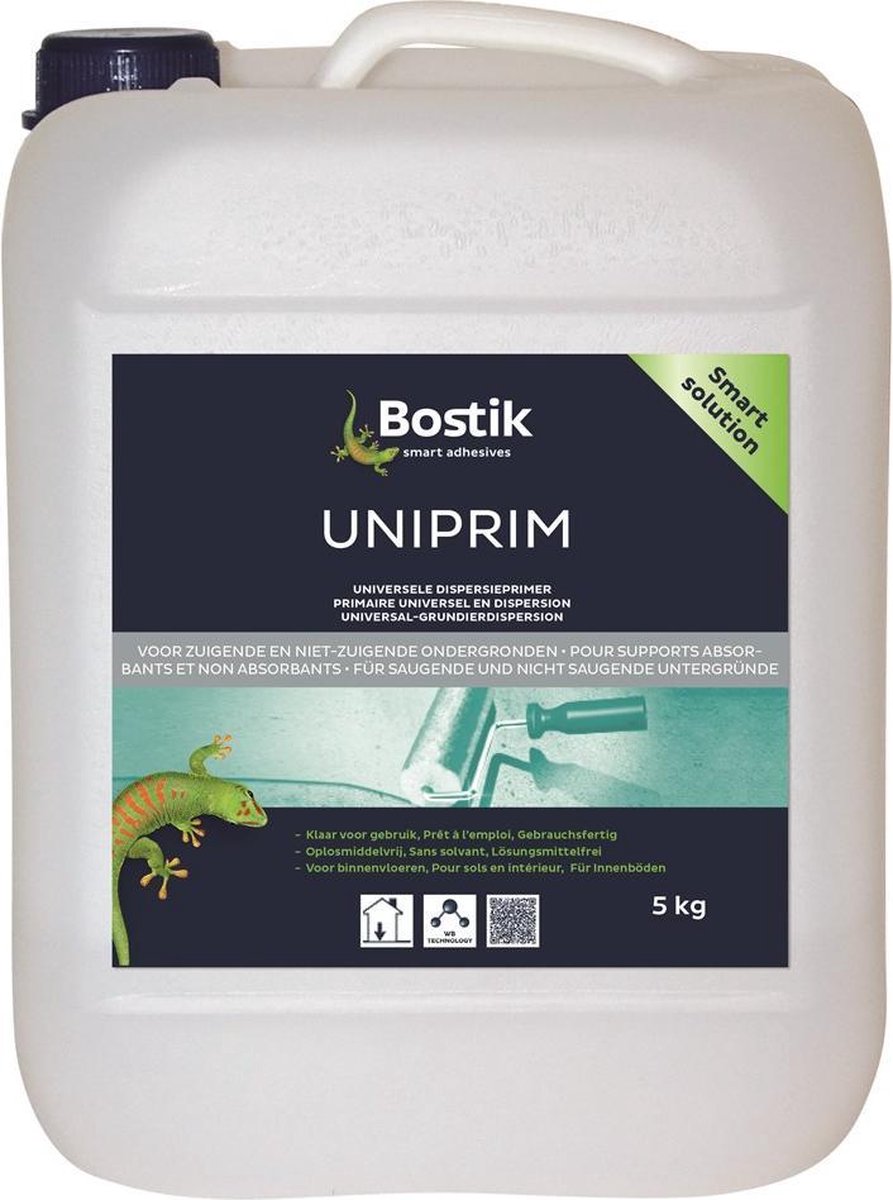 Bostik Uniprim - Voorstrijk geschikt voor cement en beton dek vloeren - 5 Liter